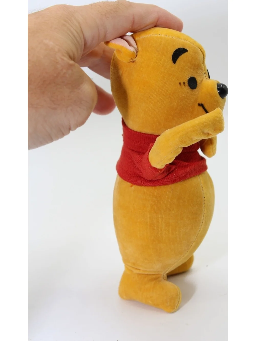 VTG 1960's Disney Sears Gund Winnie the Pooh Saw Dust Filled Corduroy Plush Doll